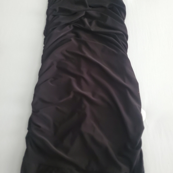 Agaci black rushed dress size S - Picture 7 of 7
